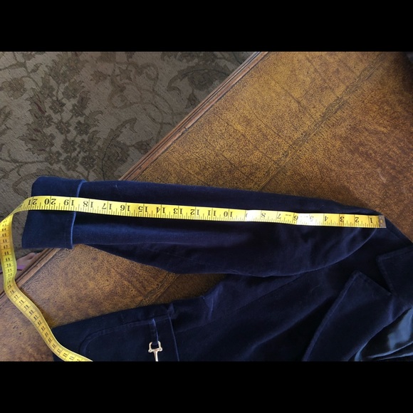 Talbots Navy Corduroy Blazer Size 4 NWOT - Picture 8 of 12